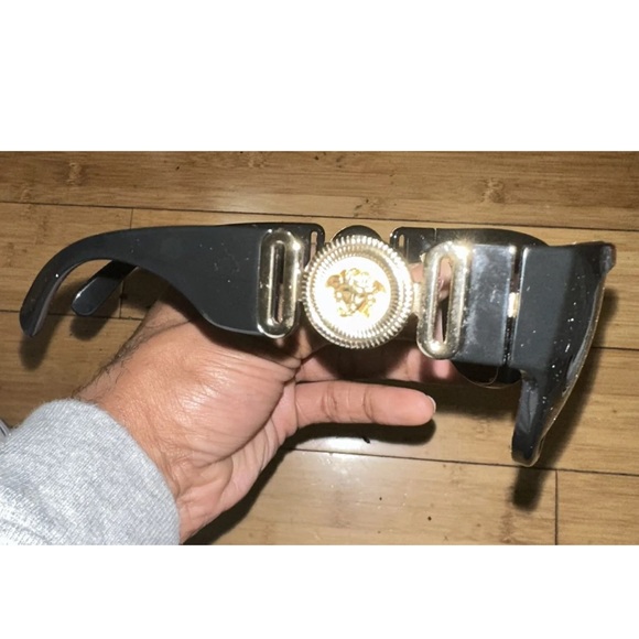 Biggie versace  4265 sunglasses  iconic archive edition- medusa black/ gold